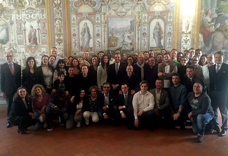 Mr Williams meets Salvatore Ferragamo British Butler Institute